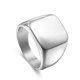 thumbnail image 1 of Anillo clásico Simple para hombre, anillos cuadrados de esmalte negro brillante, anillos de dedo para hombre, joyas de compromiso de boda, regalo de joyería de lujo, 1 of 4