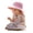 Pink, variant on Wide Brim Sun Hat for UPF 50+ Summer Outdoor Beach Gardening Travel Packable Bride Racing Hat 6-10