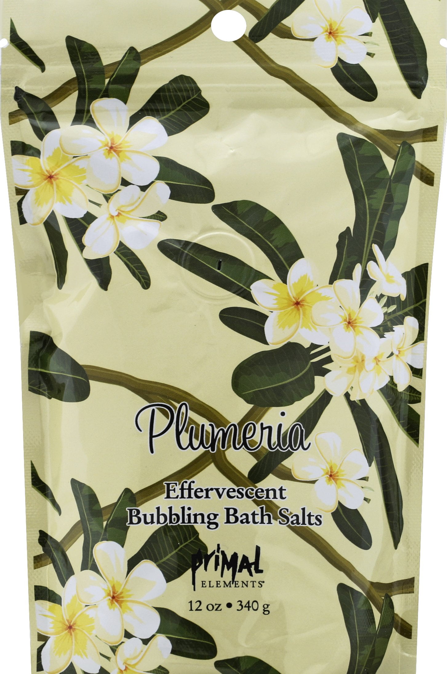 Plumeria 12 oz Bubbling Bath Salts
