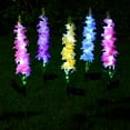 thumbnail image 5 of Garden Decoration Landscape Lamp Yard 75cm ABS Silk Cloth Waterproof Hyacinth Stainless Steel Pathway Solar Light, 5 of 18