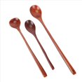 thumbnail image 4 of 24 Piezas de Cucharas de Madera para Servir en la Cocina Cucharas de Sopa con Manejar Cucharas de DegustacióN para Cocinar para Comer Mezclar y, 4 of 5