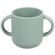 thumbnail image 1 of Vaso de entrenamiento para bebés y niños pequeños, vaso de silicona con doble asa, vaso de aprendizaje, 1 of 8