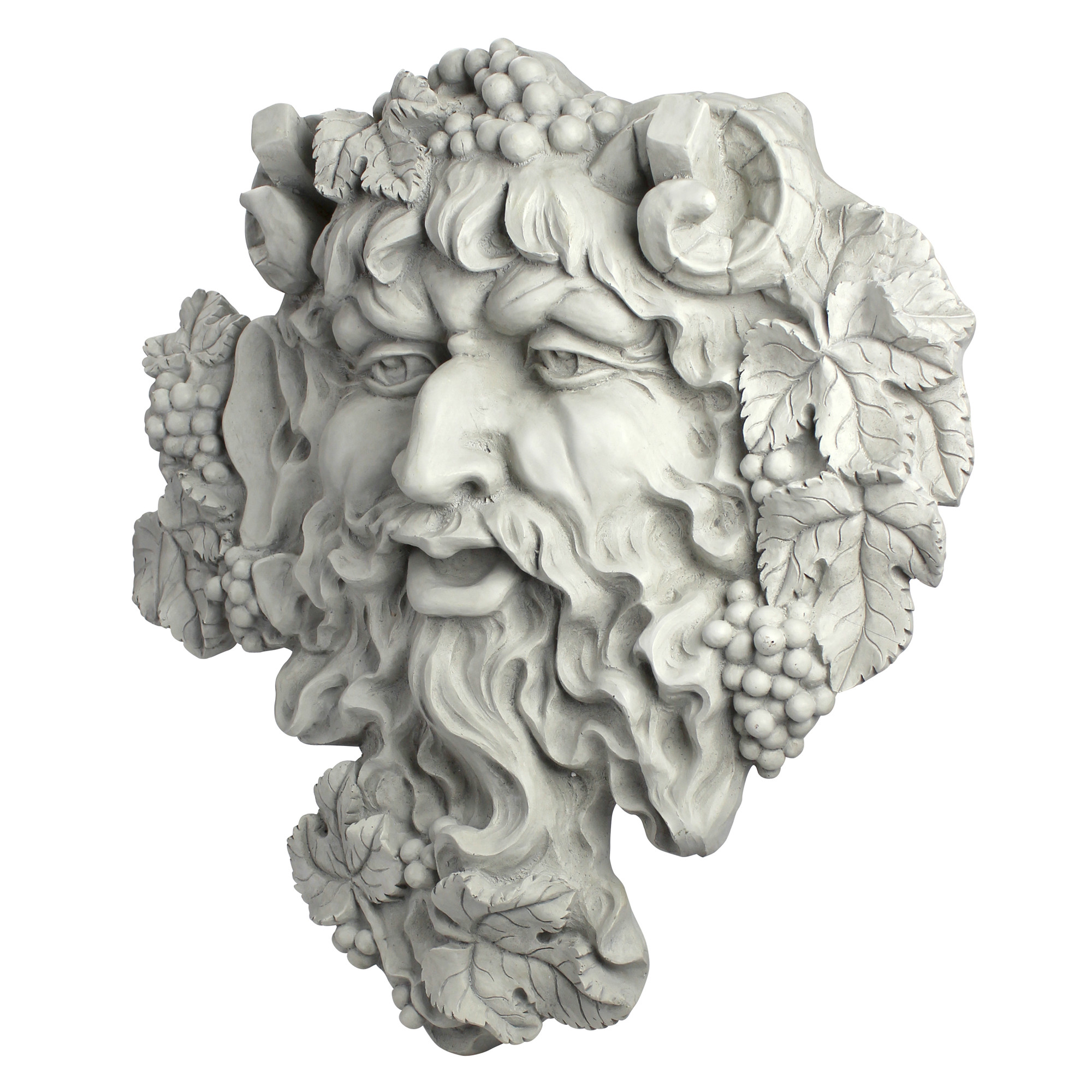 Design Toscano Bacchus, God of Wine Greenman Wall Sculpture: Large - image 3 of 4