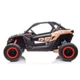 thumbnail image 4 of Officially Licensed LX Performance Can-Am Maverick 2x24V 4WD Edition 2-Seater Pack Kids Ride on Buggy Eva Wheels Leather Seats RC, 4 of 5
