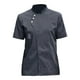 thumbnail image 1 of Chaqueta para hombres y mujeres, ropa de , de catering transpirable para gerentes, , gris L Sunnimix Uniforme de chaqueta de chef, 1 of 8
