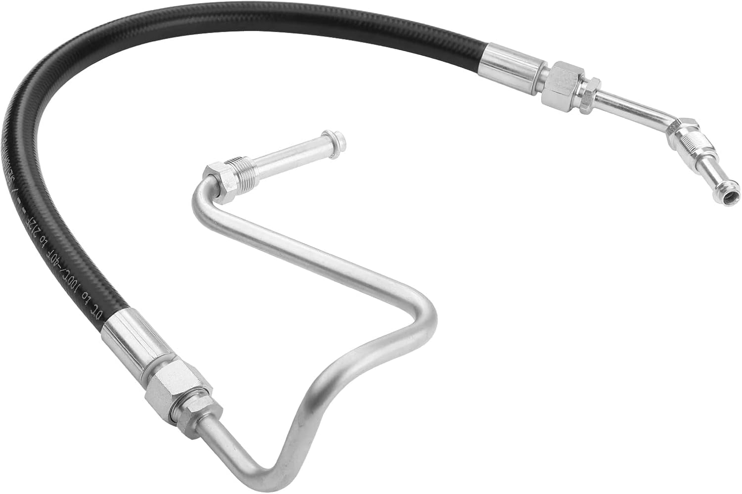 A-Premium Power Steering Pressure Hose Line Assembly Compatible with Jeep Grand Cherokee 2005-2010, Commander 2006-2010, 5.7L, with O-ring, To Reservoir
