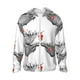 thumbnail image 1 of Fotbe Moose Kissing Under Mistletoe Chaqueta con Protección Solar UPF 50+ para Hombre y Mujer, Camisa con Capucha y Bolsillos-Large, 1 of 7