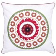 thumbnail image 2 of Safavieh Oreillers Décoratifs en Coton 18 Pouces Rouge (Lot de 2), 2 of 4