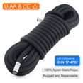 thumbnail image 2 of X XBEN 10.5 mm UIAA Static Climbing Rope 30M(95FT) Light and Soft Outdoor Rock Climbing Rope for Rock Climbing Tree Climbing Arborist Rope Canyoneering Rescue Work, 2 of 4