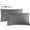 Grey, variant on Supima  600 Thread Count  Pillowcase Set of 2, Luxury Hotel Pillow Cases,Soft & Silky Sateen Weave,   Pillowcase 2 count (Grey, STD)