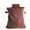 Brown, variant on Matoen foraging Bag Canvas Waxed foraging Pouch Mushroom Bags Collapsible Bushcraft Leather Hunting Belt Bag Hiking Pouch for Outdoor Traveling Camping