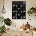 thumbnail image 2 of Huisuilinss Shot Glass Display Case,Black Wood Wall Mounted Shadow Box With Removable Adjustable Shelves,Holds Set Of 30 Glasses,Home Bar Decor For Miniatures,Thimbles,2 Pack, 2 of 8