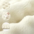 thumbnail image 4 of Fluffy Faux Fur Area Rugs for Living Room, 3x5 Feet Machine Washable Bubble Area Rug, Soft Shaggy Carpet for Bedroom, Dorms, Nursery Rooms, Home Decor, Brown, 4 of 9