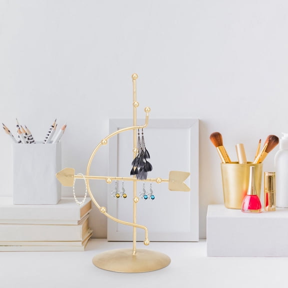 HONMEET Golden Iron Jewelry Stand Earring Holder Nordic Design Home Decor