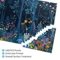 thumbnail image 3 of 1000 PCS Magical Forests - 1000 Piece Wooden Jigsaw Puzzle,Wonderful imagination,Stunningly Vibrant Colors,Characterized by vibrant and beautiful illustrations,depicting a unique forest, 3 of 6
