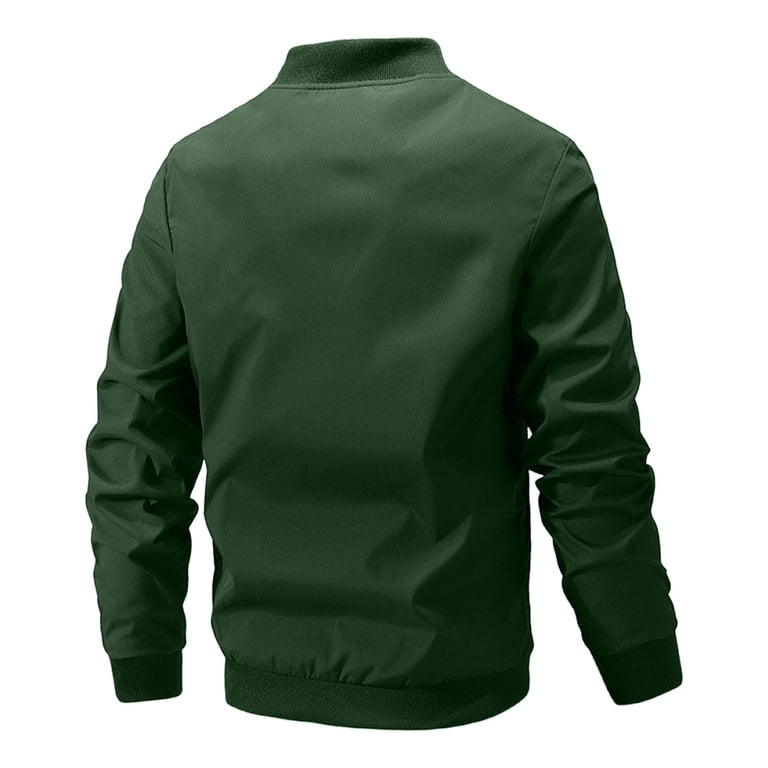 Miluxas Men's Bomber Jacket Lightweight Casual Spring Fall