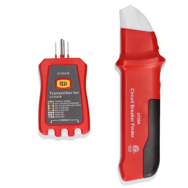 Buscador De Interruptor De Circuito Gfci Probador De Toma De Corriente Probador De Receptáculo Probador De Circuito Gfci Para Fábrica De Oficina En Casa,Ut25A 110V Cateissary TO004917-00