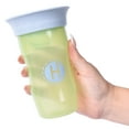 thumbnail image 2 of Hopscotch Lane Sippy Cup 360 - Sage Green, Children Ages 6+ Months, 2 of 7