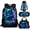 Wolf Flowers, variant on Jeiento Watercolor Sea Turtle Backpacks for Girls 10-12 Kids Boys Backpack Elementary School Casual Daypack Travel Rucksack with Lunch Bag Pencil Case Bottle Sleeve