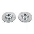 thumbnail image 2 of Power Stop Front Pair of Drilled and Slotted Brake Rotors EBR851XPR, 2 of 4