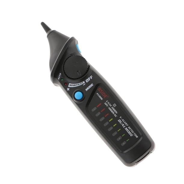 de voltaje sin contto 12-1000V probador de circuito de de prueba de alta precisión Negro Sharpla Pluma de prueba AVD06