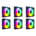 thumbnail image 2 of Kuymtek Enfriador CPU 120 Mm 5V 3Pin ARGB Sync Cooler Fan 12V 4 Pin PWM (Positivo Negro), 2 of 8