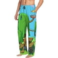 thumbnail image 2 of Animation Adventure Time Men's Pajama Pants With Pockets Fashion Cozy Daily Lounge Sleep Pants Sleepwear Medium, 2 of 8