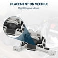 thumbnail image 3 of Soporte del Motor Único Bargains para FORD C-MAX FOCUS MK2 MK3 1.8 2.0 No.6Q0199851BD | Montaje del Motor 1 Pc, 3 of 7