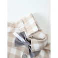 thumbnail image 6 of CARETOO Newborn Baby Boy Clothes Outfits Suits Plaid Bodysuit Shirts Suspender Shorts Bowtie 0-18M, 6 of 8