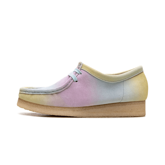 CLARKS WOMENS Originals Wallabee Womens "White Blue" 26165563 26165563 from Stadium Goods