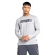 thumbnail image 1 of Dare 2B - Camiseta Upgrade II Logotipo de Jaspeada de Manga Larga para Hombre (Gris Ceniza), 1 of 2
