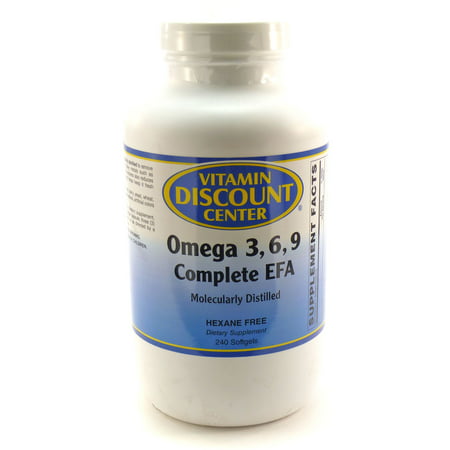 Omega 3 6 9 complet EPT par Vitamin Discount Center - 240 Gélules