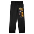 thumbnail image 7 of My Hero Academia: Season 1 All Might Character Men's Black Sleep Pajama Pants-XXL, 7 of 7