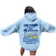 thumbnail image 1 of WILLBEST Sudaderas para Mujer, Estilo Casual, con Estampado de Letras Sudadera con Capucha Holgada 1555 XX-Grande, 1 of 7