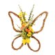 thumbnail image 5 of Corona de Pascua decoración de corona de flores artificiales, guirnalda de adornos de puerta, corona de primavera y verano para ventana del día de, 5 of 9