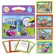 Reusable Magic Water Painting Book Kids Doodle Drawing Board Toy/Traffic