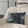 thumbnail image 6 of Fotbe Cloud White Dragon Pillow Cases - Envelope Closure - Luxury, Extra Soft, Cooling Pillow Covers - Wrinkle, Fade, Stain Resistant-16"x24", 6 of 8