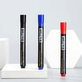 thumbnail image 1 of Black Permanent Marker Pens Fine Tip Waterproof Quick Drying 12 Pack, 1 of 7