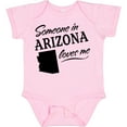 thumbnail image 3 of Inktastic Someone in Arizona Loves Me Boys or Girls Baby Bodysuit, 3 of 5