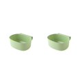 thumbnail image 4 of Kearding Cubo de basura colgante Basura Montado en la pared Reciclaje Cocina Almacenamiento de basura Suspensión Gabinete Limpieza Lata Contenedor Verde Verde 2piezas Kearding CBP062815, 4 of 6