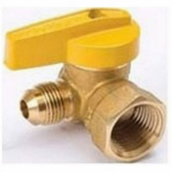 Mueller Streamline Ball Valve Forged Brass FIP - 15/16 In. x 3/4 In. FIP, Silver