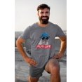 thumbnail image 4 of Old Glory Mens Pug Life Short Sleeve Graphic T Shirt, 4 of 6