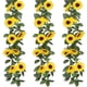 thumbnail image 1 of Guirnalda de girasoles artificiales de 3 piezas, guirnalda de flores de 2,3 m, 1 of 7