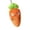 A003- Sourdough Bread Squishy, variant on Stuffed Plush Animal, Stuffed Bunny Plush, Bunny in Carrot, Removable Plush Pouch, 6X3 Inch Soft Plush Carrot Sleeve Design, Cute Snuggly Companion for Casual Play and Display
