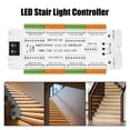 thumbnail image 3 of Stair LED Motion Sensor Light DC12V/24V Ladder Night Light 32 Channels Prevent Short Circuit Controller, 3 of 6