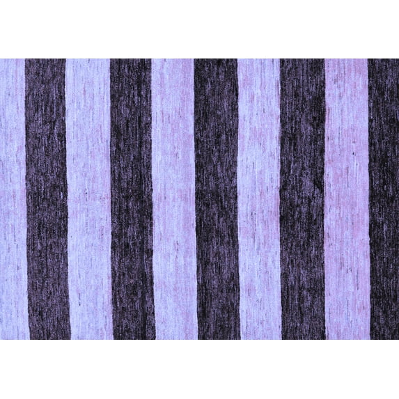 Ahgly Company Indoor Rectangle Abstract Blue Modern Area Rugs, 4' x 6'