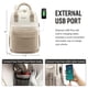 thumbnail image 2 of Women's Backpack, Laptop Backpack, School Backpack for Girls, Teens with USB Charging Port and Laptop Compartment, Waterproof School Bag, 2 of 5