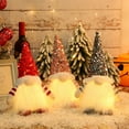 thumbnail image 3 of 1PC Lighted Gnome Christmas Decorations -12 Inch Light Up Christmas Gnomes Plush Doll Ornaments Glitter Sequins Swedish Hat Leprechaun Dwarf Gift Home Table Decor, 3 of 9
