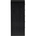thumbnail image 5 of Meridian Furniture Siena Black Ash Wood and Natural Cane Chest, 5 of 10