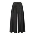 thumbnail image 3 of WILLBEST Jeans Mujer Pantalones Vaqueros Holgados de Pierna Ancha Para Mujer, de Talla Grande, de Corte Holgado, Elásticos, Con Bolsillos Profundos, Cintura Elástica Cómoda, Lavado Informal, 3 of 4